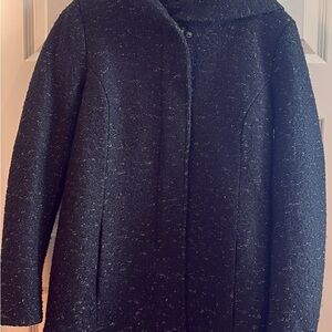 Women's Black Dress Coat